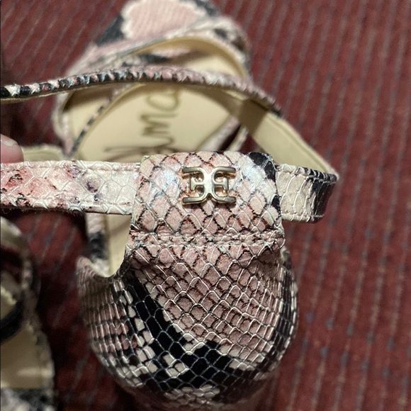 SAM EDELMAN “STACIE”‎ STRAPPY BLOCK HEELS - Picture 4 of 14